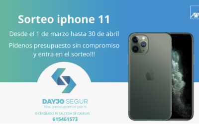 Gana un iPhone 11 con Dayjo Segur